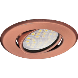 Фотография товара 'Ecola FP1603EFS Светильник встр. поворотный плоский 25x90'