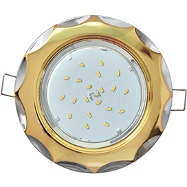 Фотография товара 'Ecola FM81H4ECB светильник встраив. без рефл. 38x116'