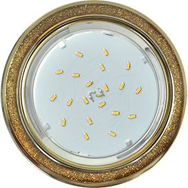 Фотография товара 'Ecola FY53GRECB светильник встраив. без рефл. 106х38'