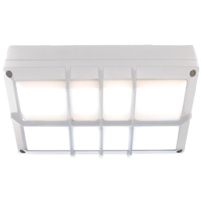 Фотография товара 'Ecola FW53RSECS светильник накладной IP65 матовый Прямоугольник 215x135x65'