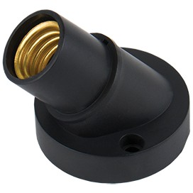 Фотография товара 'Ecola AB4SNBEAY Патрон накладной наклонный E14'