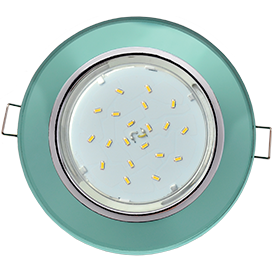 Фотография товара 'Ecola FC53RNECH Стекло Круг 38x126'