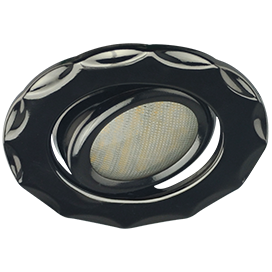 Фотография товара 'Ecola FH1602EFS Светильник встр. поворотный Звезда 25x88'