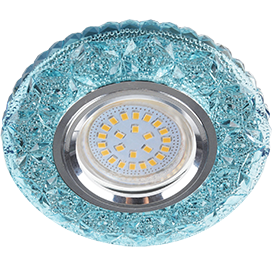 Фотография товара 'Ecola FB16CBEFB Светильник встр. искристый с подсветкой Бабочки 25x95'