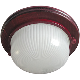 Фотография товара 'Ecola TP53R3ECA светильник Круг накладной IP65 дерево Вишня 1*GX53 220х84'