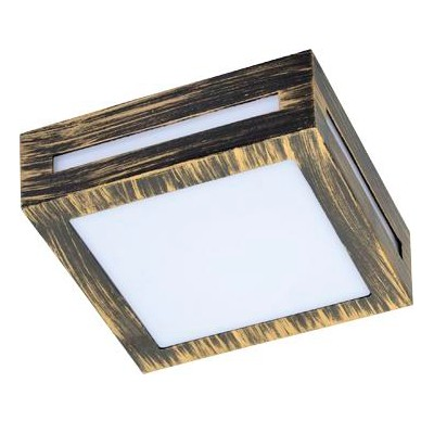 Фотография товара 'Ecola FN53SSECH светильник накладной IP65 матовый Квадрат 136x136x55'