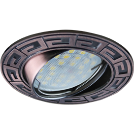 Фотография товара 'Ecola FR1605EFF Светильник встр. литой поворотный Антик 24x86'