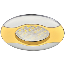 Фотография товара 'Ecola FC1604EFS Светильник встр. литой Волна 22x82'