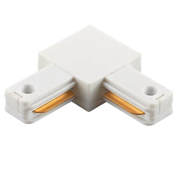 Фотография товара 'Ecola TRC03WECT TRC3 угловой коннектор (соединитель) для трекового шинопровода Белый'