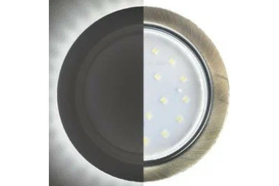 Фотография товара 'Ecola SN53LDEFB GX53 H4 LD5300 светильник встраив. без рефл. с подсветкой 48x106 (к+)'