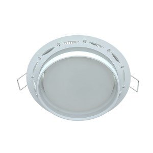 Фотография товара 'Ecola SP532WECB GX53 H4 SP5332 светильник встраив. Спот Точки-полоски по кругу матовый'