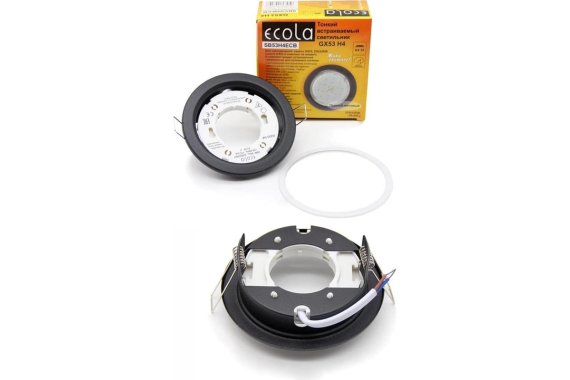 Фотография товара 'Ecola SR533BECB GX53 SP5373 светильник встраив. Спот без обода 83х87 (к+)'