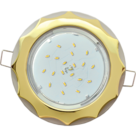 Фотография товара 'Ecola FV81H4ECB светильник встраив. без рефл. 38x116'