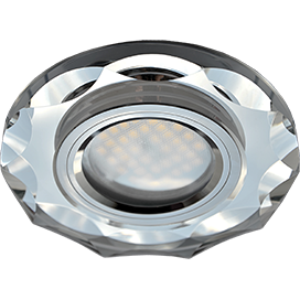 Фотография товара 'Ecola FC1653EFF Стекло Круг с вогнутыми гранями 25x90'