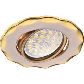 Фотография товара 'Ecola FN1602EFS Светильник встр. поворотный Звезда 25x88'