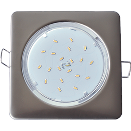 Фотография товара 'Ecola FP53S4ECB светильник квадратный без рефл. 107x41'