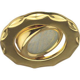 Фотография товара 'Ecola FI1602EFS Светильник встр. поворотный Звезда 25x88'