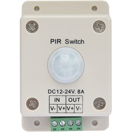 Фотография товара 'Ecola PIR096ESB автоматический выключатель с инфракрасным датчиком движения'