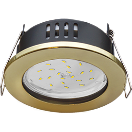 Фотография товара 'Ecola FG5365ECB защищенный IP65 светильник встраив. без рефл. 98х55'