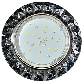 Фотография товара 'Ecola FQ53RGECB Круг с крупными стразами Конус 52x120'