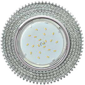 Фотография товара 'Ecola FW53RGECB Круг с прозр.стразами 40x120'