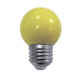 Фотография товара 'Ecola K7CS20ELB globe LED color 2,0W G45 220V E27 Yellow шар Желтый матовая колба 70x45'
