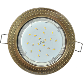 Фотография товара 'Ecola FN61H4ECB светильник встраив. без рефл. 43x115'