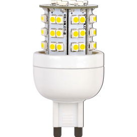 Фотография товара 'Ecola G9CW36ELC Светодиодная лампа LED Premium 3,6W 220V 2700K 300'