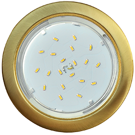 Фотография товара 'Ecola SG53H4ECB светильник встраив. без рефл. 38x106 (к+)'