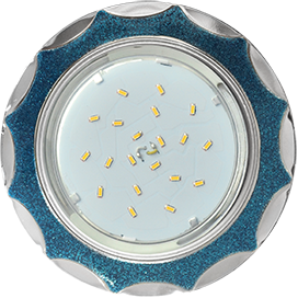 Фотография товара 'Ecola FB53STECB светильник встраив. без рефл. 106х38'