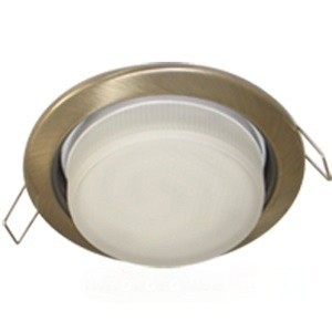 Фотография товара 'Ecola FN53H4ECB светильник встраив. без рефл. 38x106 (к+)'