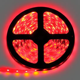 Фотография товара 'Ecola P2QR07ESB LED strip PRO 7,2W/m 12V IP20 8mm 72Led/m Red'