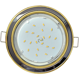 Фотография товара 'Ecola FI53H4ECB светильник встраив. без рефл. 38х106'