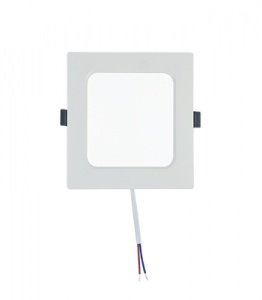 Фотография товара 'Ecola DNRV90ELC LED downlight встраив.2011 Квадратный даунлайт с драйвером внутри 9W 220V 4200K 110x110x25'