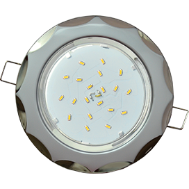 Фотография товара 'Ecola SA81H4ECB светильник встраив. без рефл. 38x116'