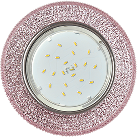 Фотография товара 'Ecola FP53CMEFB Светильник встр. искристый с подсветкой 35x125'