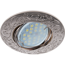 Фотография товара 'Ecola FT1604EFF Светильник встр. литой поворотный Лианы 25x90'
