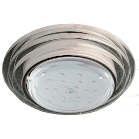 Фотография товара 'Ecola SM53RSECH Стекло Круг со ступеньками с подсветкой 38x120'