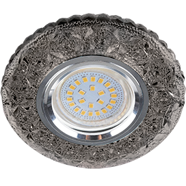 Фотография товара 'Ecola FY16CBEFB Светильник встр. искристый с подсветкой Бабочки 25x95'