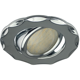 Фотография товара 'Ecola FE1602EFS Светильник встр. поворотный Звезда 25x88'