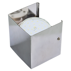 Фотография товара 'Ecola FCN51FECB светильник настенный бра прямоугольный 1* GX53 100х100х90'