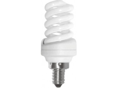 Фотография товара 'Ecola Z4SW15ECB Лампа энергосберегающая Spiral 15W Mini S-16A 220V E14 2700K'