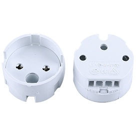 Фотография товара 'Ecola AC13LWPAY G13 патрон торцевой'