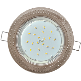 Фотография товара 'Ecola FS61H4ECB светильник встраив. без рефл. 43x115'