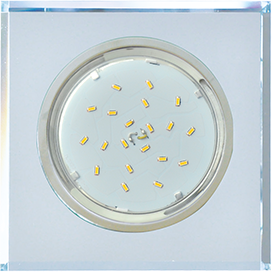 Фотография товара 'Ecola FM53SNECH Стекло Квадрат скошенный край 38x120x120'