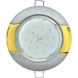 Фотография товара 'Ecola FQ71H4ECB светильник встраив. без рефл. 38x116'