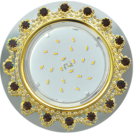 Фотография товара 'Ecola FA53RNECB Круг с стразами Корона 52x120'