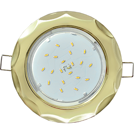 Фотография товара 'Ecola FG81H4ECB светильник встраив. без рефл.38x116'