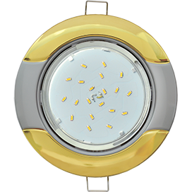 Фотография товара 'Ecola FD71H4ECB светильник встраив. без рефл. 38x116'