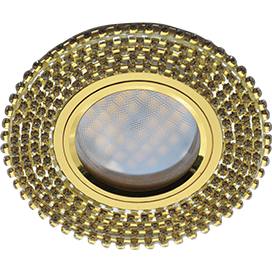 Фотография товара 'Ecola FG16RGECB Стекло Круг с прозр.стразами 25x93'